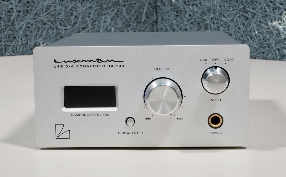 ラックスマン LUXMAN DA-100 ヘッドホンアンプ・DAC USB ∝CC0033_画像2