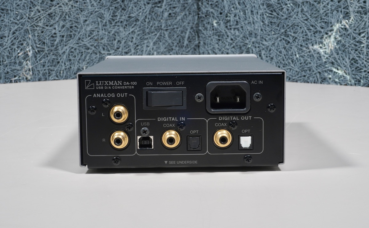 ラックスマン LUXMAN DA-100 ヘッドホンアンプ・DAC USB ∝CC0033_画像4