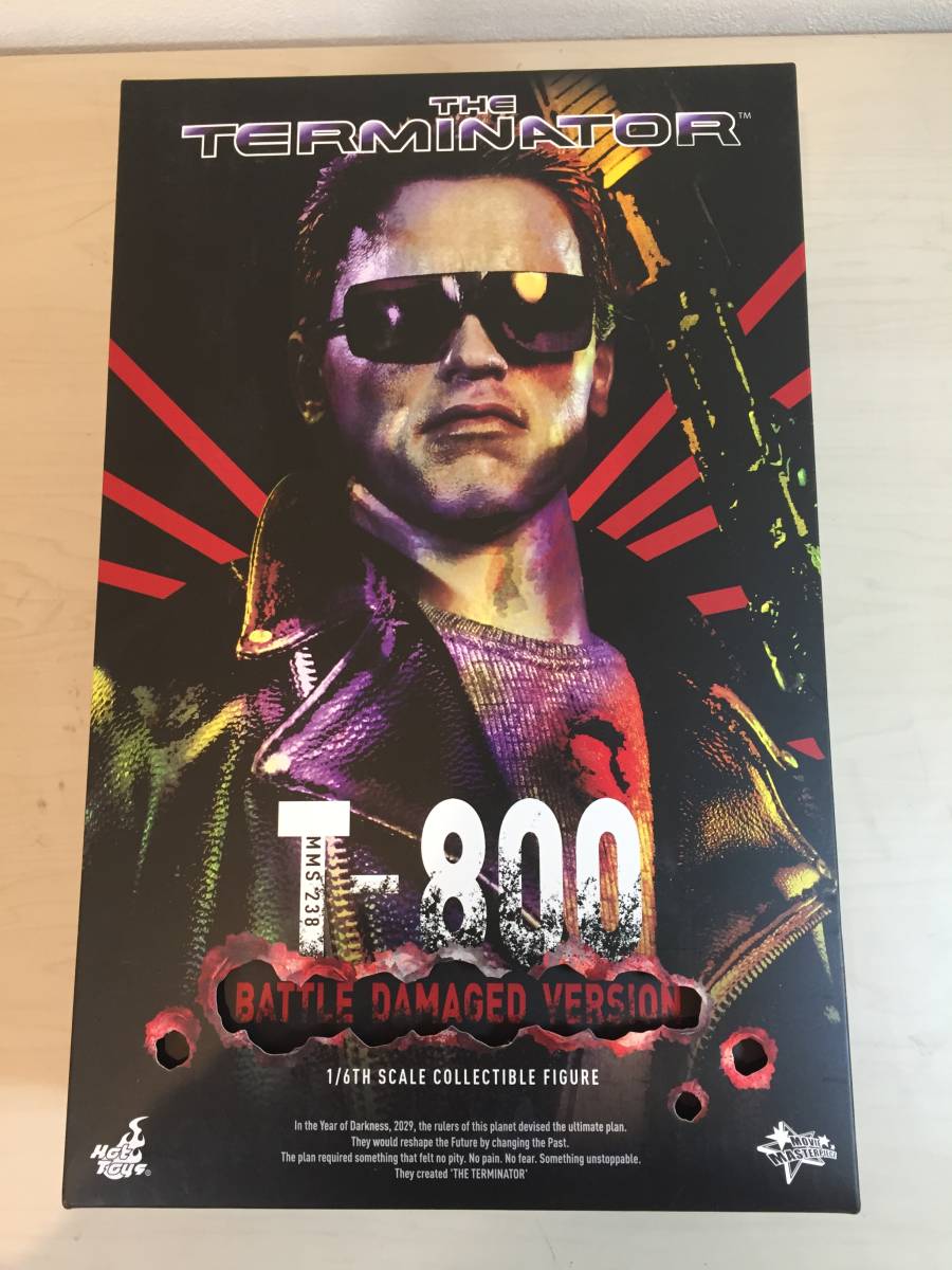 訳あり ホットトイズ ターミネーター T-800 バトルダメージ版 1/6 hottoys_画像1