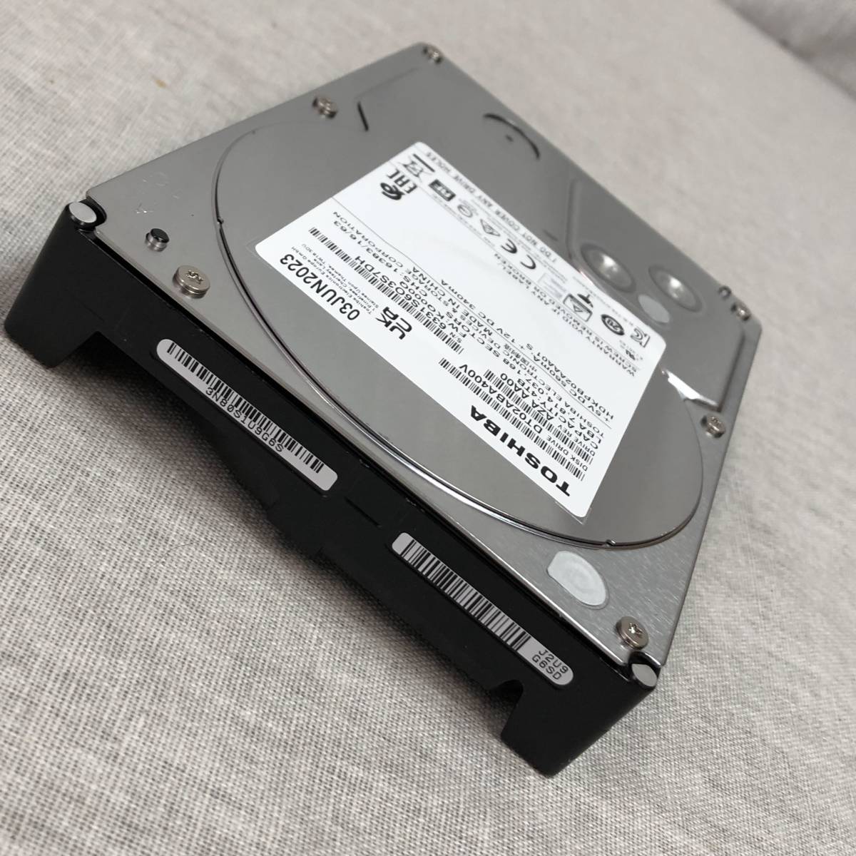 TOSHIBA 東芝 3.5インチ HDD 4TB 内蔵型 DT02ABA400V_画像5