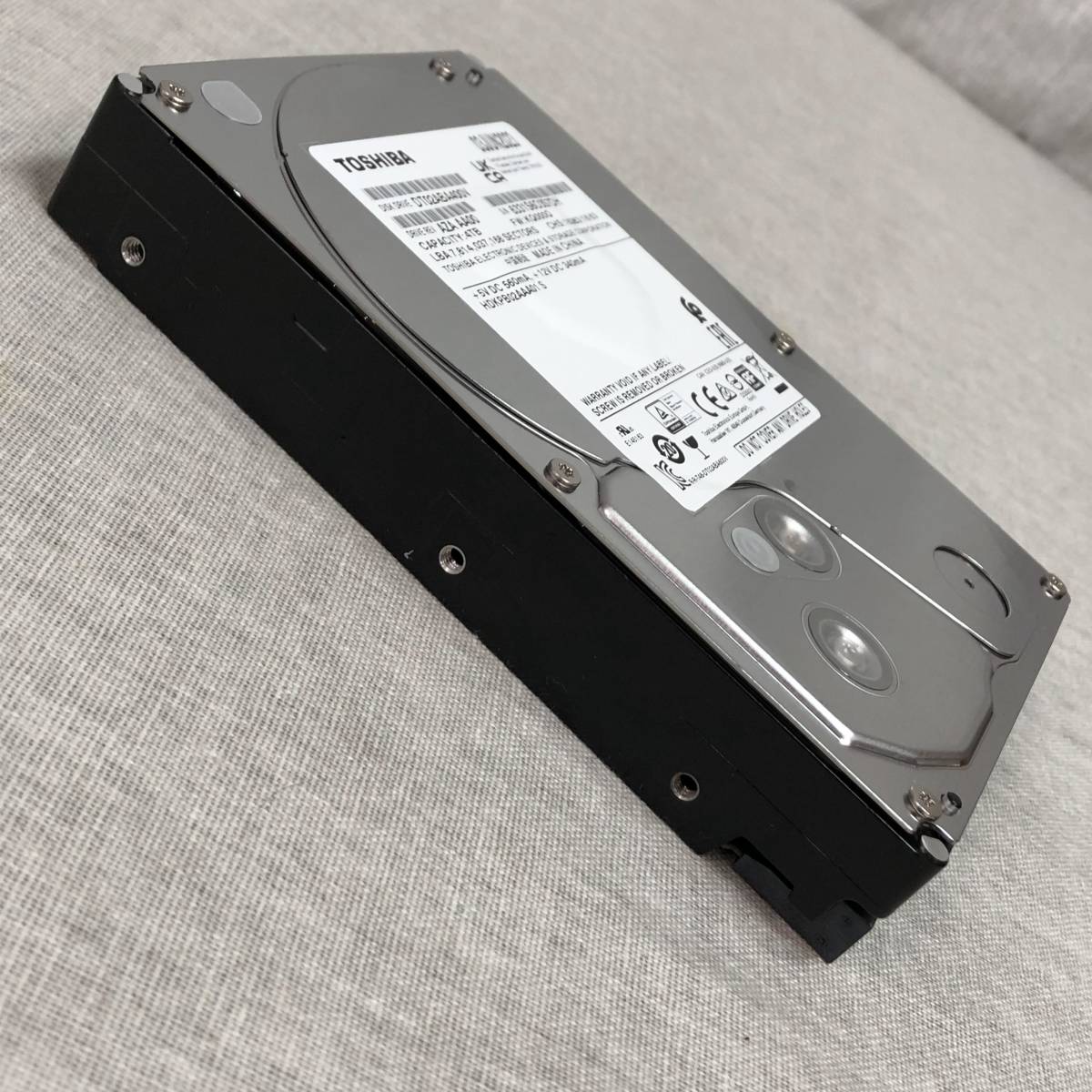 TOSHIBA 東芝 3.5インチ HDD 4TB 内蔵型 DT02ABA400V_画像6