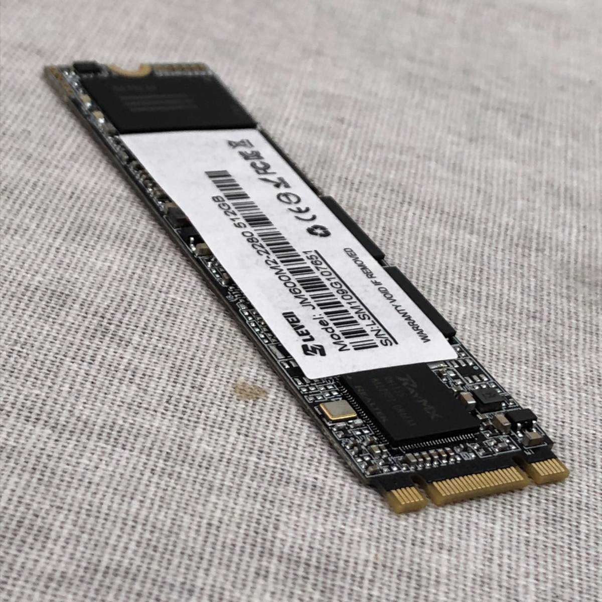 LEVEN SSD M.2 2280 512GB JM600M2-2280_画像4