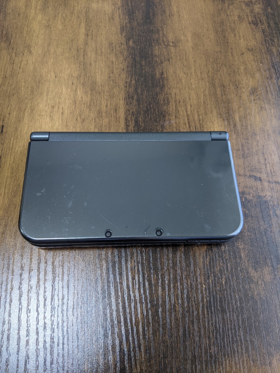 任天堂 Newニンテンドー 3DS LL 本体 メタリックブラック 動作品_画像1