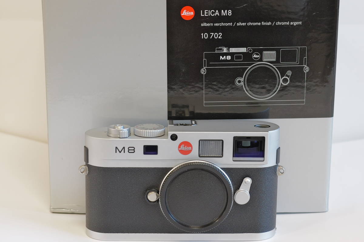 Leica M8 silver シャッター3800回台 ライカ M8 シルバー_画像1