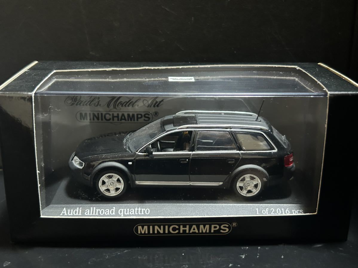 MINICHAMPS 1/43 Audi ALLROAD QUATTRO MISANOROT perleffekt 2001 RED ミニチャンプス　アウディ　クアトロ　レッド_画像1