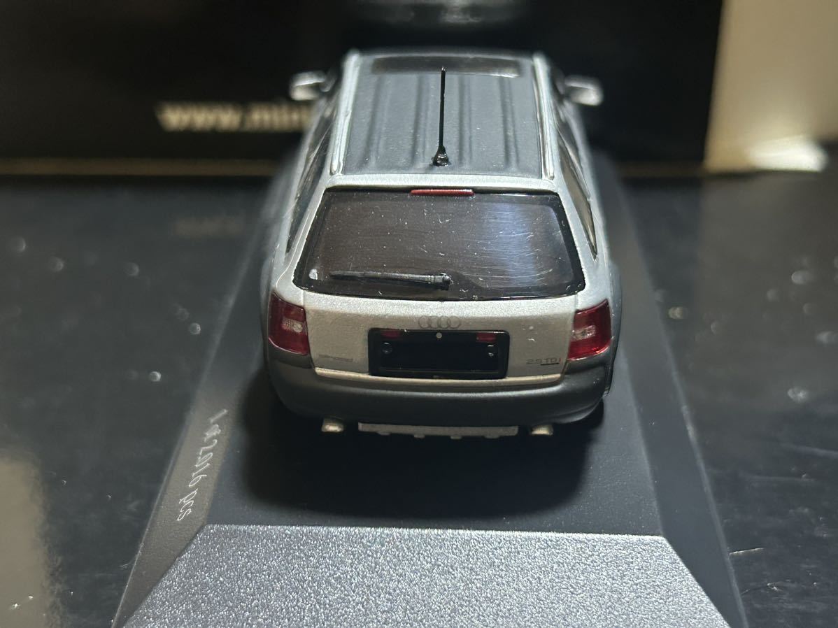 MINICHAMPS 1/43 Audi ALLROAD QUATTRO SILVER METALLIC ミニチャンプス アウディ　オールロード　クアトロ シルバー　メタリック_画像9