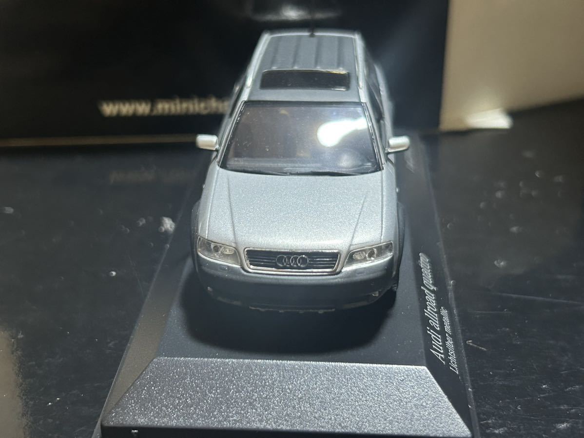 MINICHAMPS 1/43 Audi ALLROAD QUATTRO SILVER METALLIC ミニチャンプス アウディ　オールロード　クアトロ シルバー　メタリック_画像7