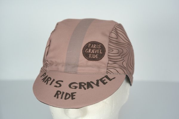 【送料140円】サイクルキャップ Paris Gravel Ride『パリ グラベルライド』コットンミックス MTB ロードバイク ヘルメットアンダーキャップの画像4