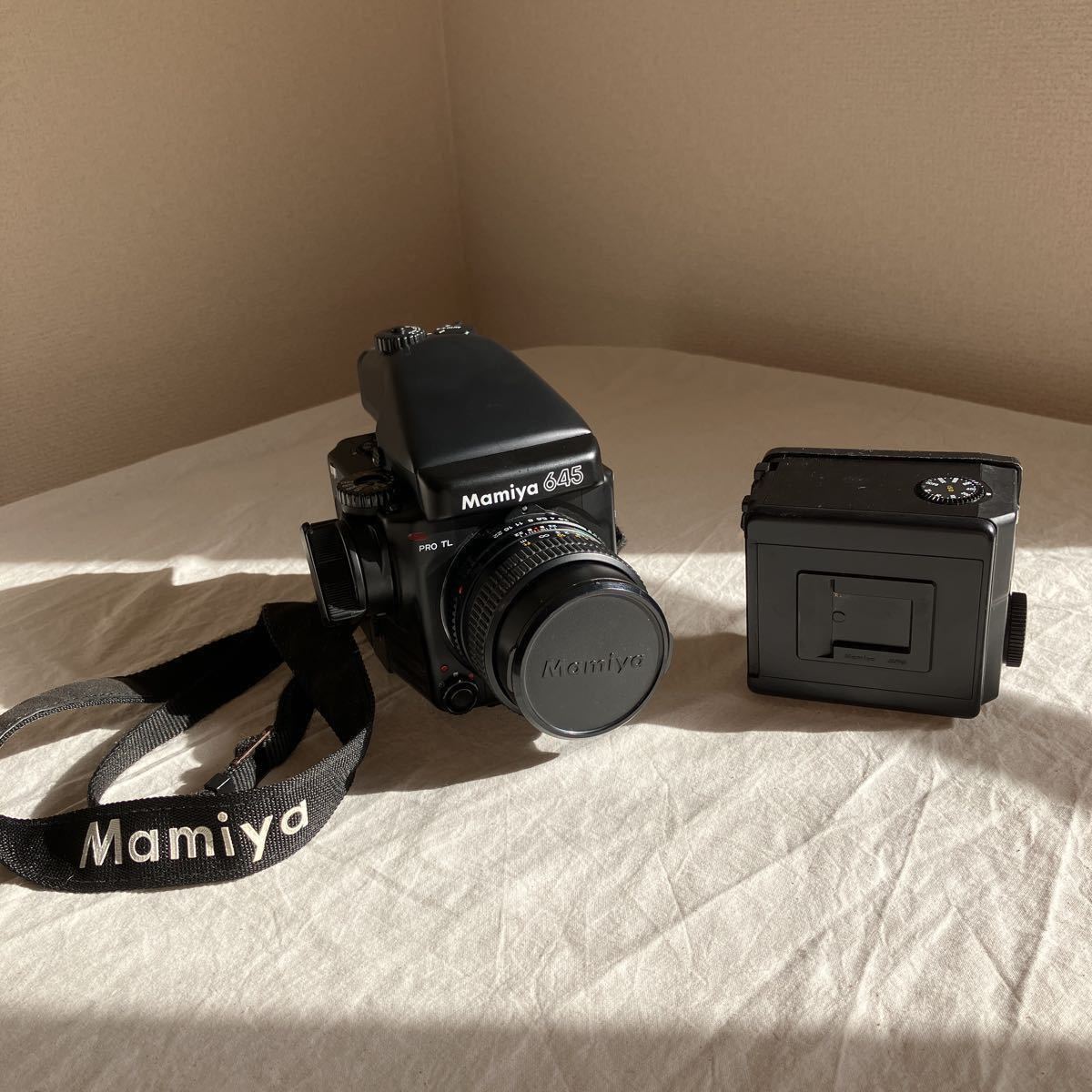 MAMIYA 645 PRO TL (ジャンク) + MAMIYA-SEKOR C 55mm F2.8 N (美品