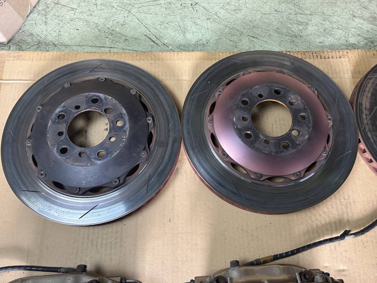 BMW 　E46 M3 　ブレンボ　 brembo　4pot 　キャリパー ローター　　GTキット　前後セット_画像3