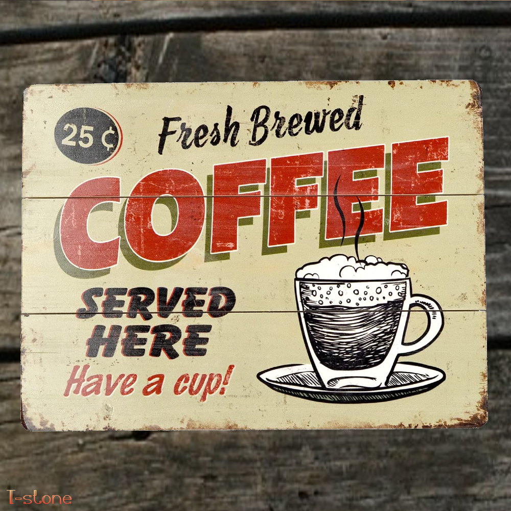 木製看板 サインボード COFFEE アメリカン ウッドボード ヴィンテージ 店舗インテリア カフェ ガレージ おしゃれ ディスプレイ 雰囲気作り