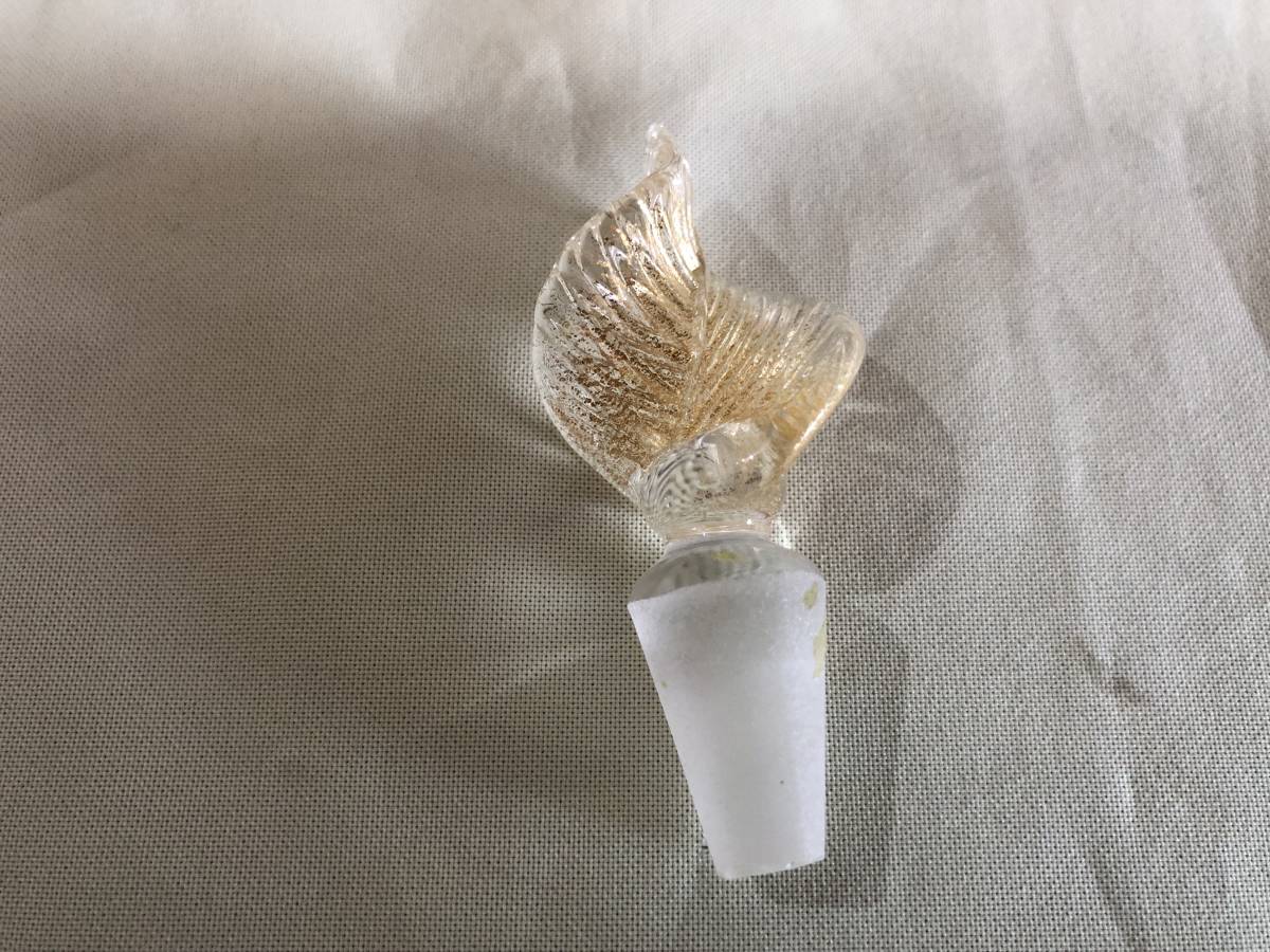 ベネチアンガラス　ムラーノ　パフュームボトル　香水瓶　ベネチアン　ムラーノ　ストライプ　西洋ガラス雑貨　_画像8