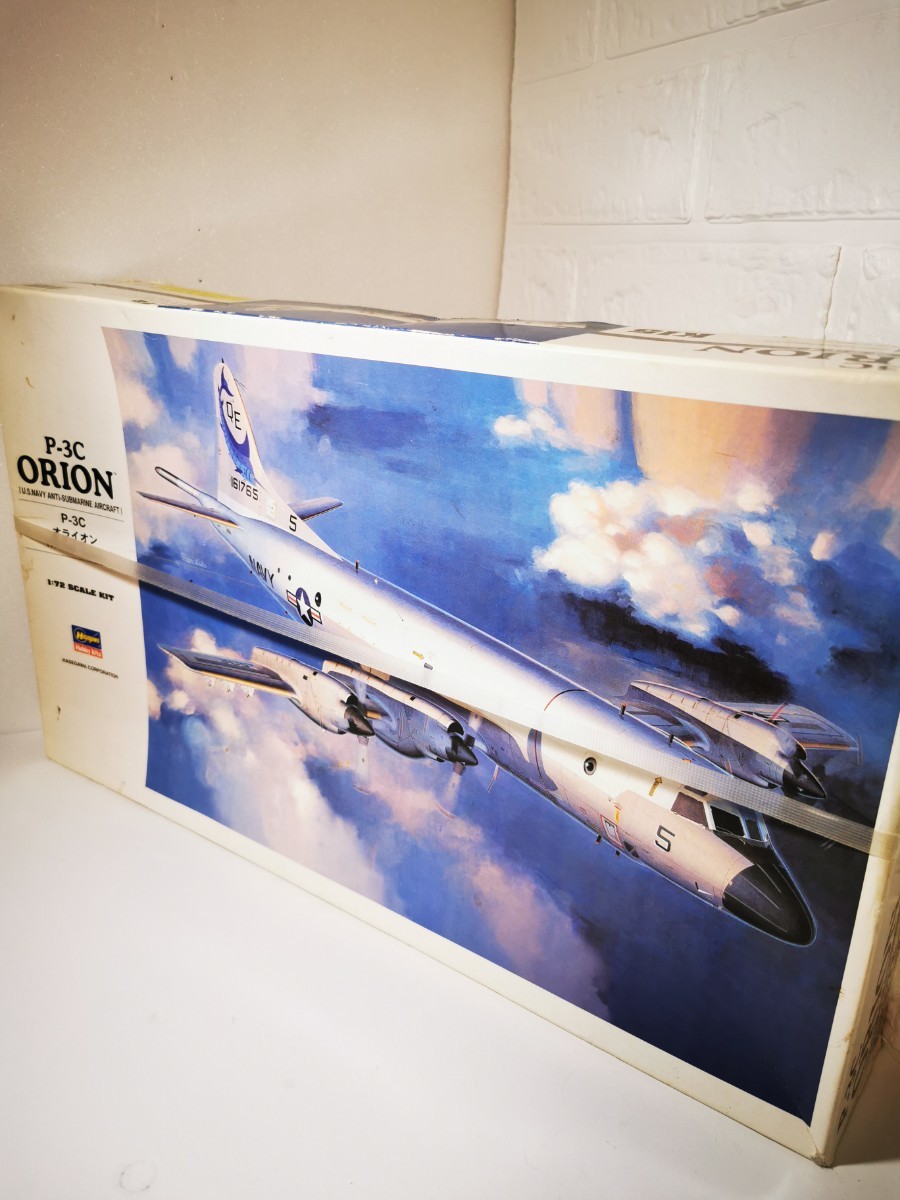 1円スタート【未開封/保管品】ハセガワ　1/72　P-3C オライオン J.M.S.D.F ORION_画像1