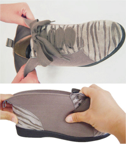  new goods! mistake both ko extension extension ribbon comfort shoes (22cm4E)/02