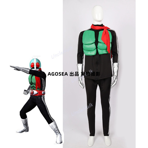  оригинал фотосъемка * Kamen Rider 1 номер * костюмы + перчатки 