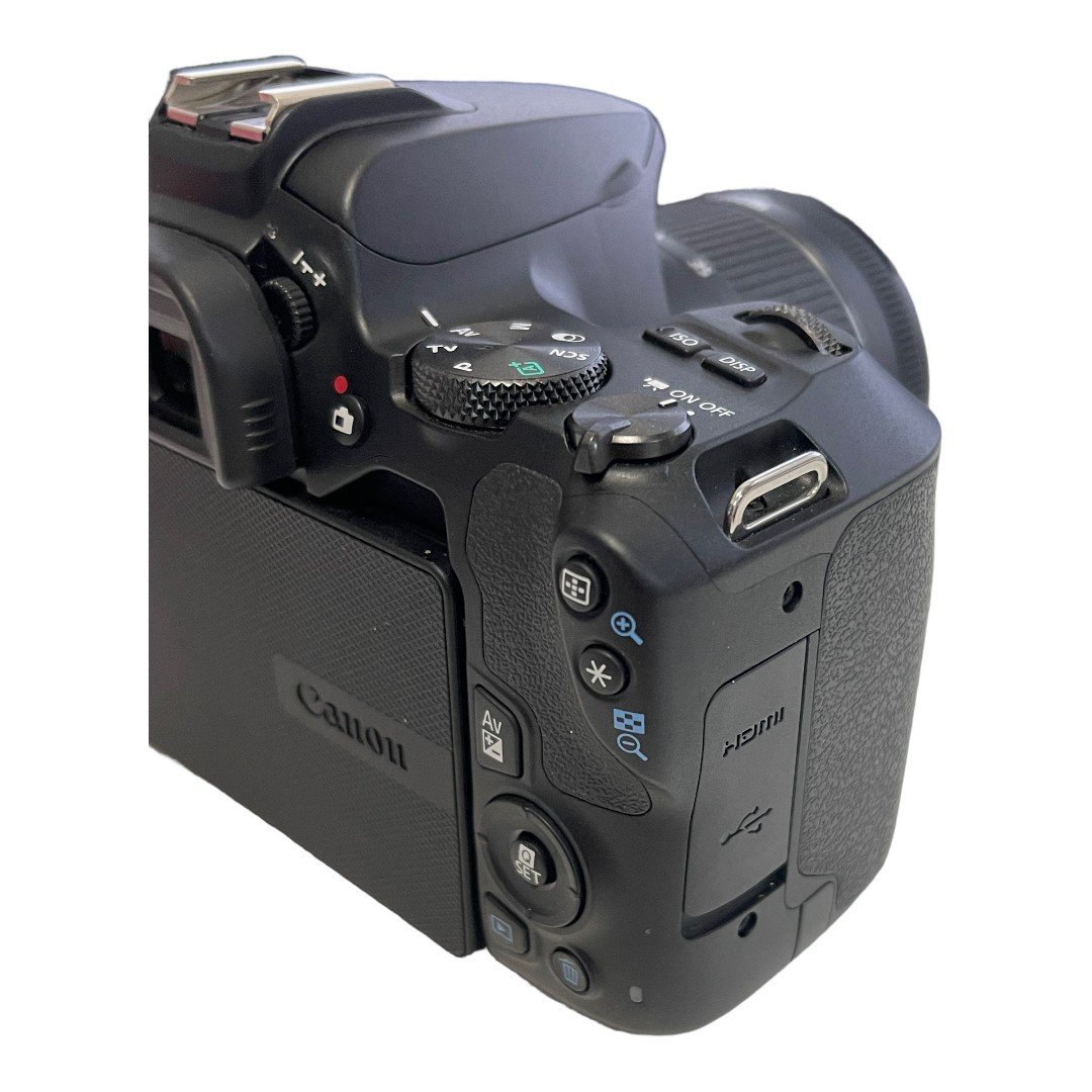 【中古品】Canon キヤノン KISS x10 デジタル一眼レフカメラ レンズ: EF-S 18-55mm 1:4-5.6 IS STM レンズセット L51980RE_画像8
