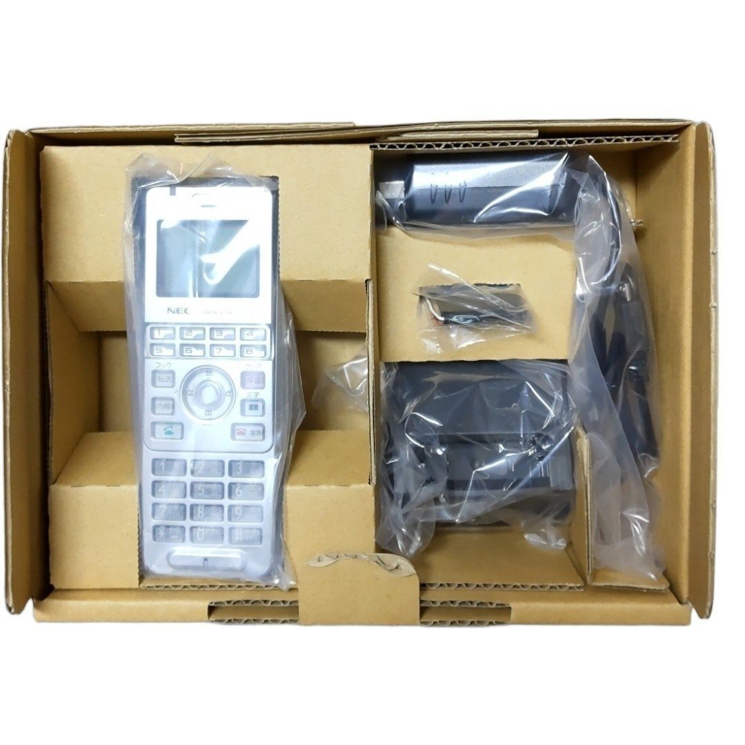【未使用品】NEC デジタル コードレス 電話機 ASPIRE-WXシリーズ IP8D-8PS-3 ビジネスフォン L52672RD_画像1