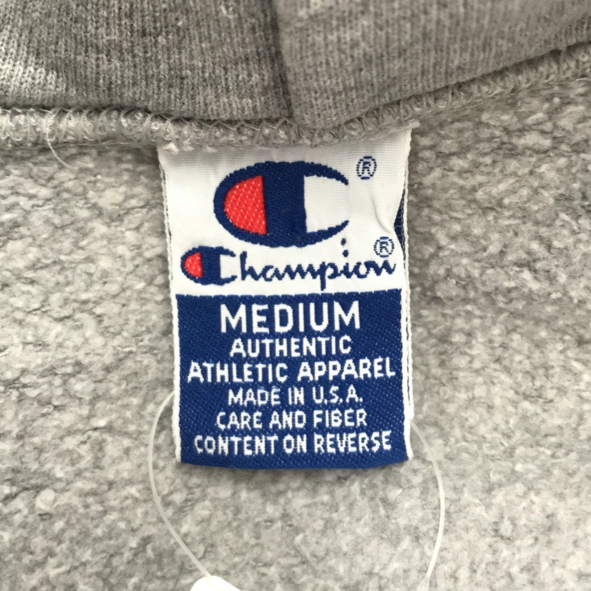 * secondhand goods * Champion CHAMPION 90 period sweatshirt MADE IN USA medium gray cotton f-ti- sweat Q49832NSD