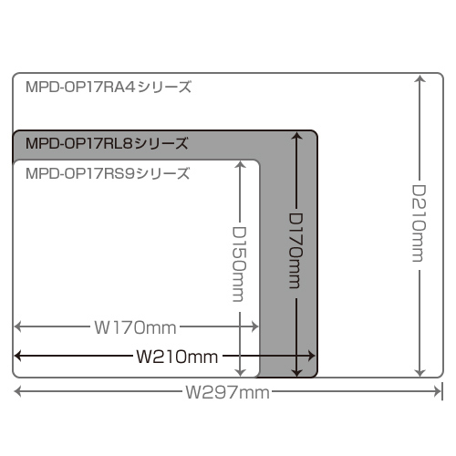 送料￥140 新品 サンワサプライ ローマ字 変換 マウスパッド MPD-OP17RL8BK 大きな文字で見つけやすい、超薄型ローマ字 濁点 変換 初心者の画像4