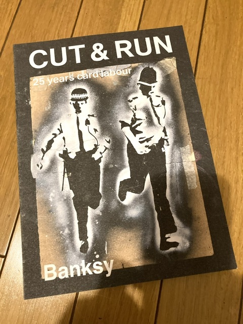 バンクシー オリジナル カタログ ポスター 公式展 CUT & RUN バンクシー オリジナル カタログ ポスター 公式展 CUT & RUN