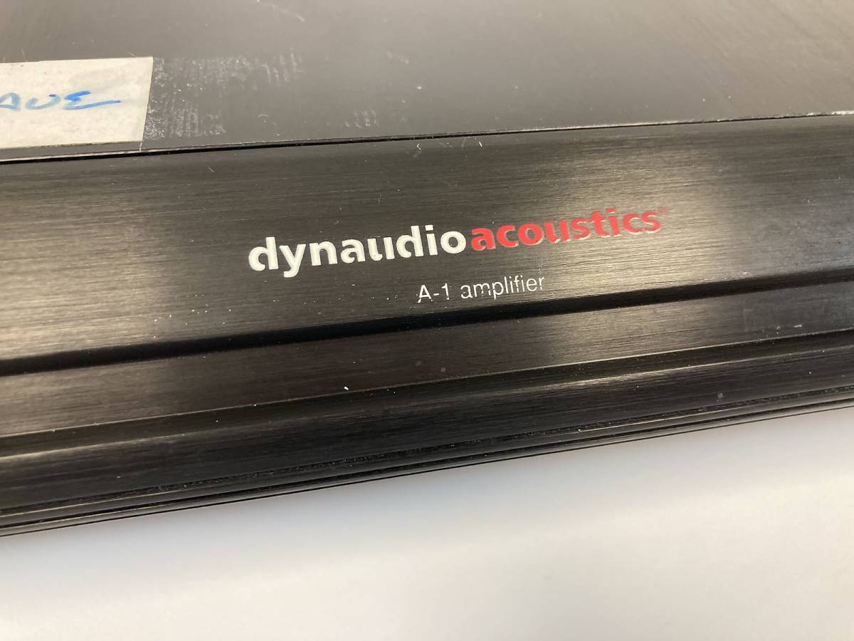 Dynaudio A-1/ PowerAmplifier 100VAC_画像1