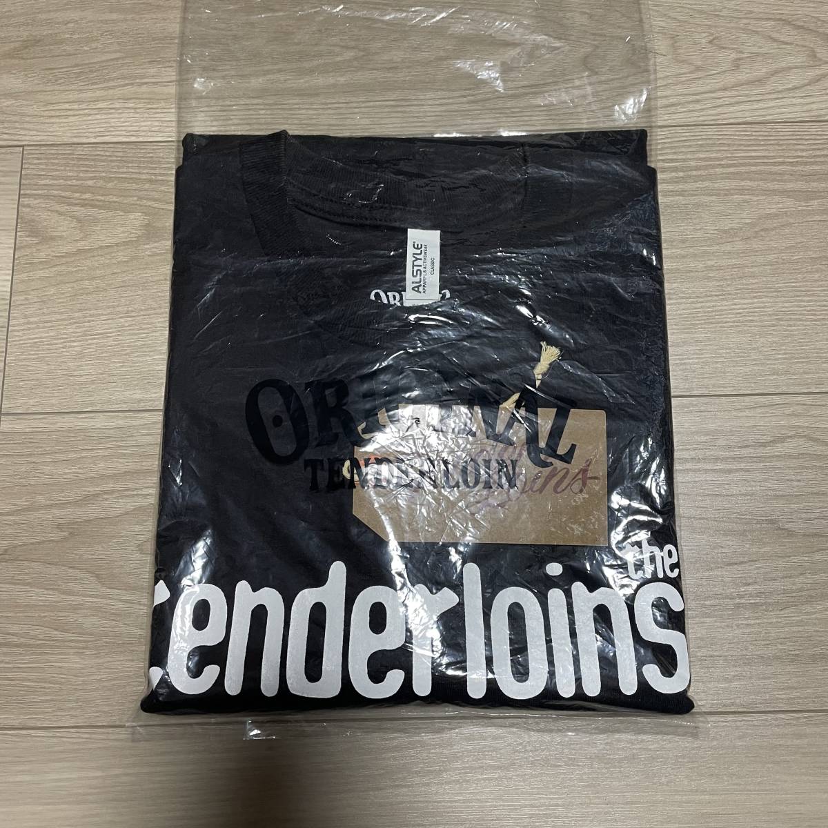 TENDERLOIN テンダーロイン TEE S.S プリント Tシャツ BLACK ブラック L 美品 完売_画像1