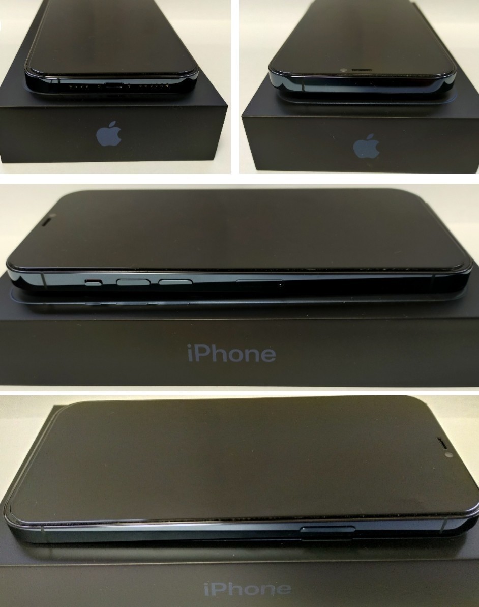 【超美品 付属品未使用　即日発送】アップル apple iPhone 12 Pro Max 128GB パシフィックブルー SIMフリー_画像6