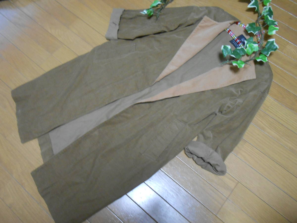 Wcloset ダブルクローゼット ジャケット カーディガン コート 羽織 コーデュロイ生地 F ブラウン 秋春先 代購幫 Wcloset ダブルクローゼット ジャケット カーディガン コート 羽織 コーデュロイ生地 F ブラウン 秋春先 代購幫