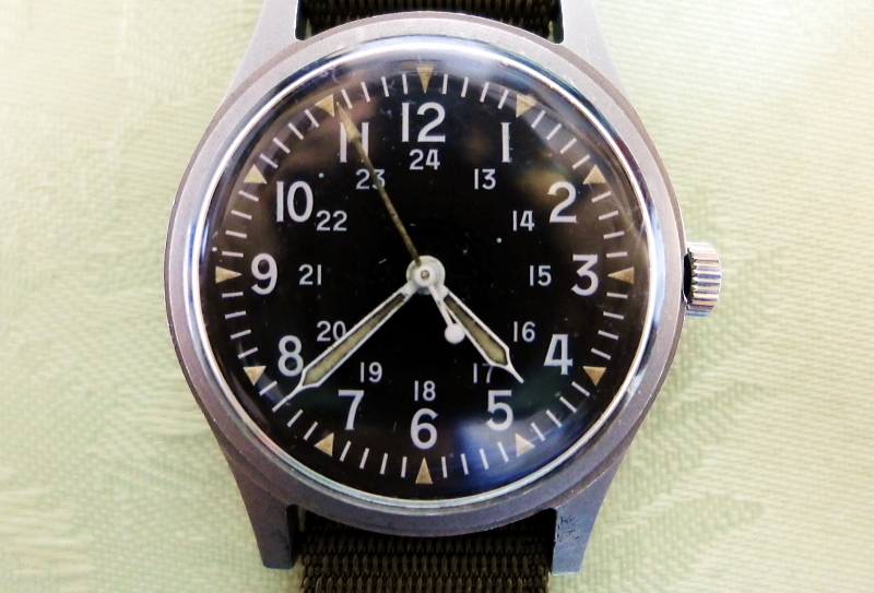 ハミルトン 軍用時計 ミリタリーウォッチ HAMILTON　MIL-W-46374 ベトナム戦争 軍支給品
