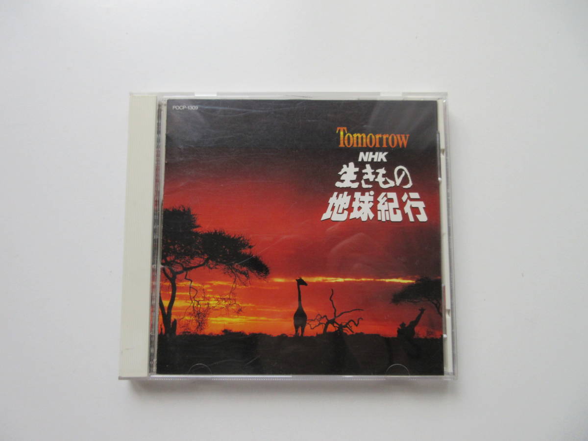 杉本竜一 Tomorrow NHK 生きもの地球紀行 サウンドトラック 　1993年度盤　中古CD　_画像2