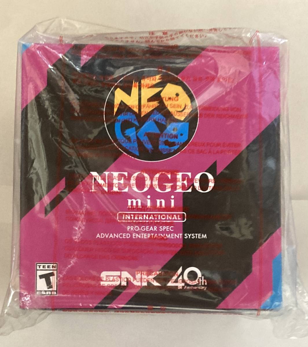 【新品未開封】NEOGEO mini インターナショナル版 ネオジオミニ NEO GEO Mini Arcade International SNK_画像1