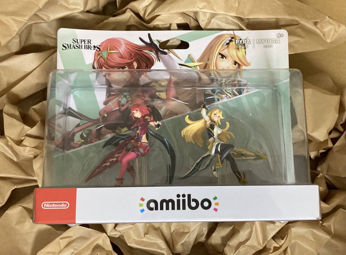 新品未開封】 amiibo ダブルセット ホムラ ヒカリ 大乱闘スマッシュ