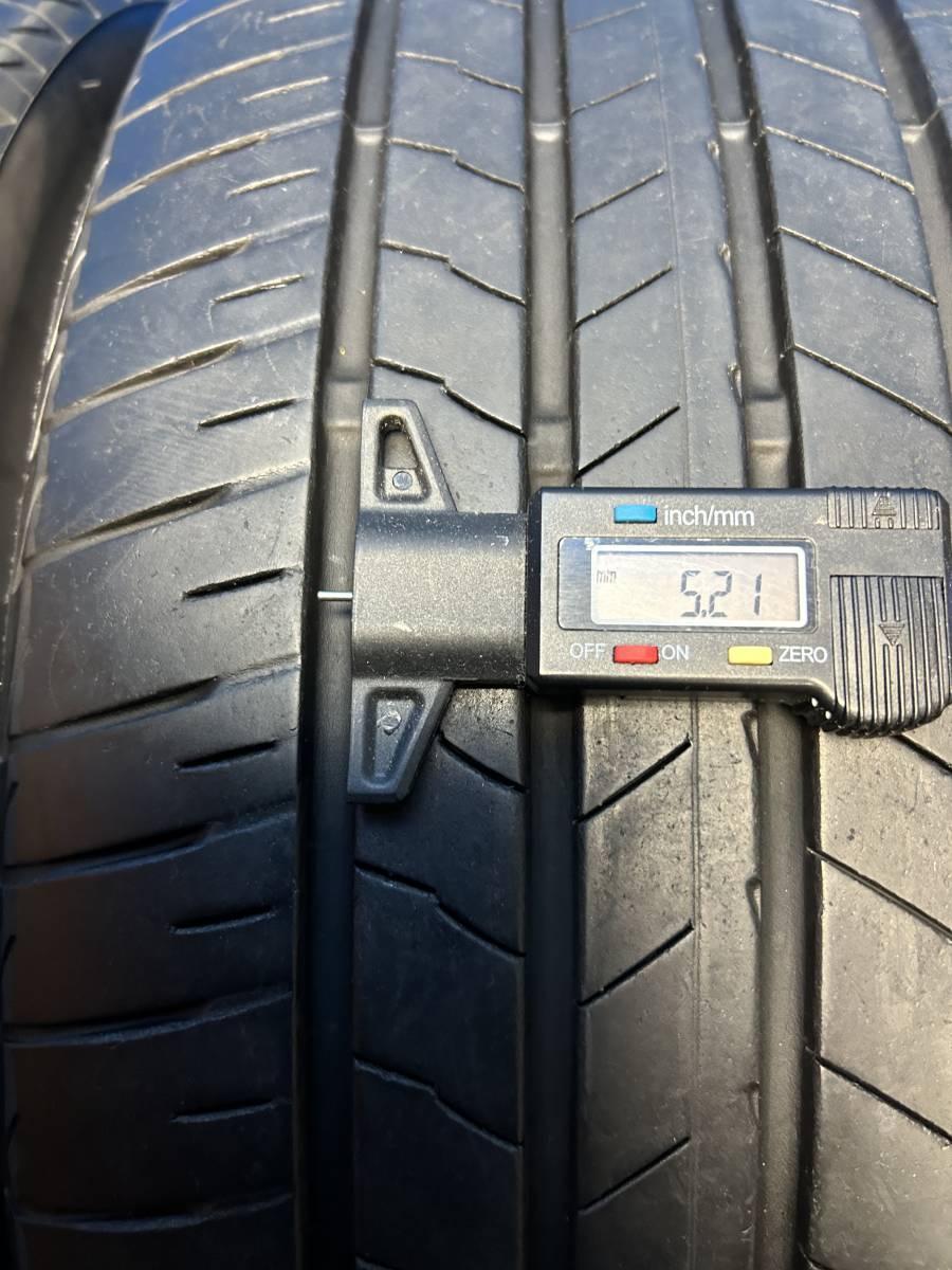 3TB89 225/45R18 トヨタ クラウン 純正タイヤ 2019年製 ブリヂストン レグノ GR001 中古 アスリート 220系 210系_画像4