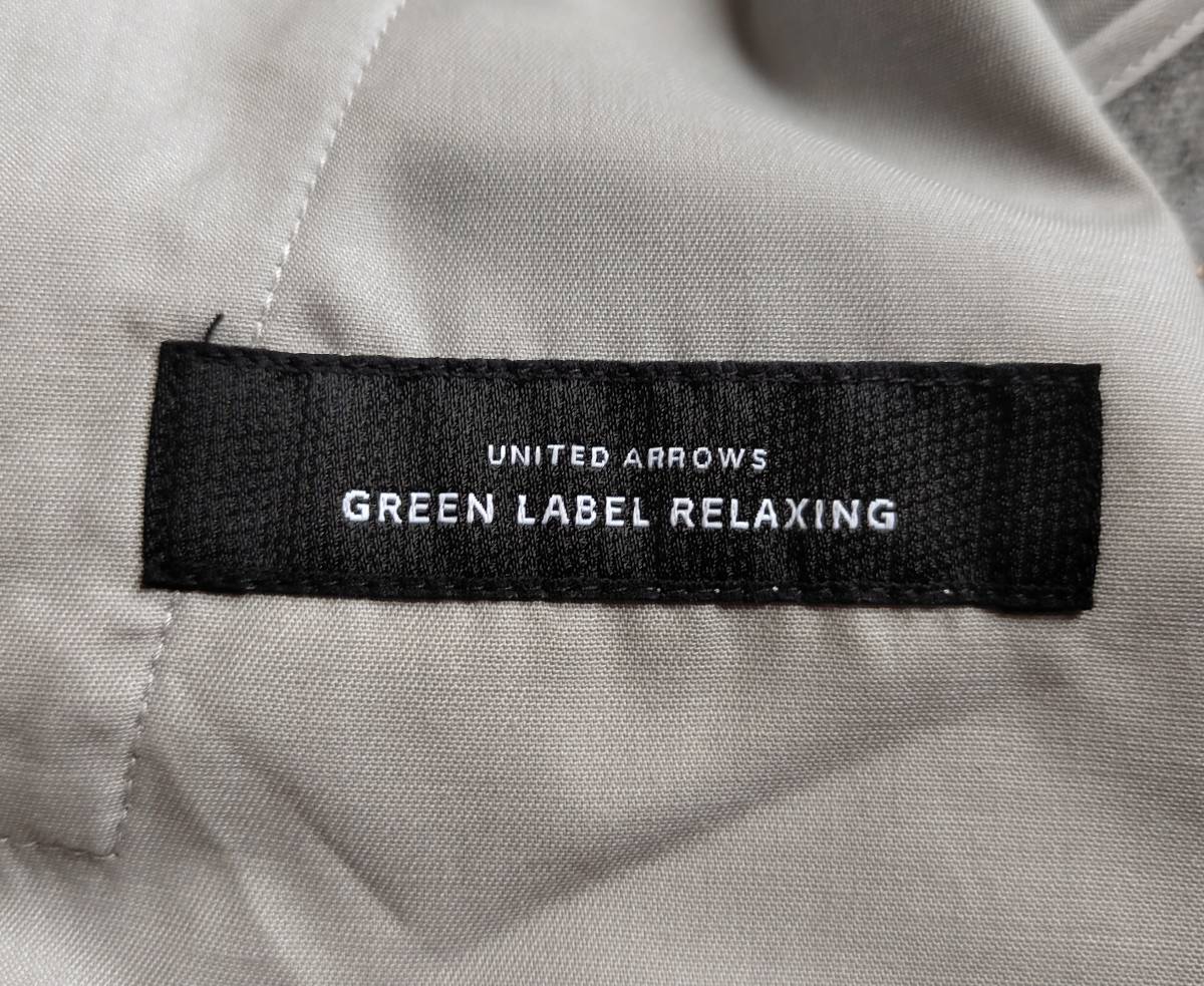 新品 green label relaxing ユナイテッドアローズ CM ストレッチ サキソニー ナロー ユーティリティ パンツ ウール 撥水 イージー M ★11_画像5