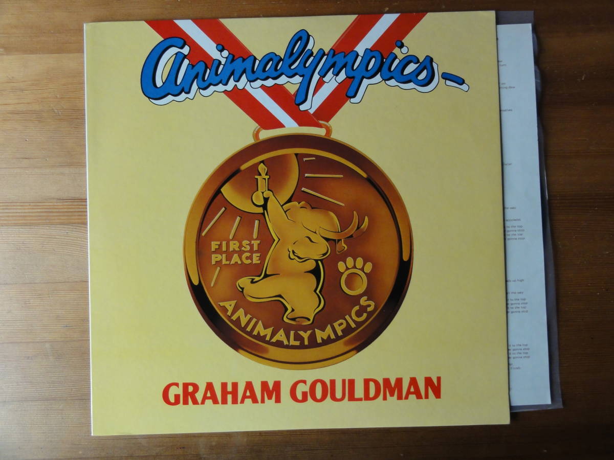 graham gouldman / animalympics ●グラハム・グールドマン●国内盤●１０CC●_画像1