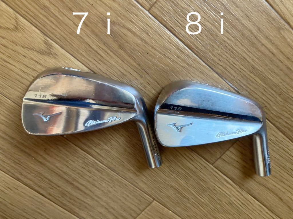 ★ミズノ Mizuno Pro 118/518 コンビ アイアン KBS TOUR C-TAPER 110 6本 R 日本仕様_画像7