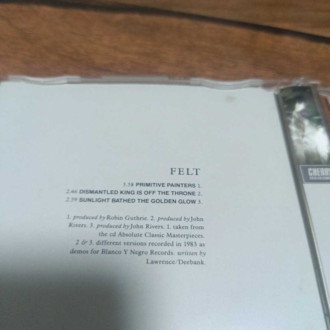 FELT PRIMITIVE Painters 12inch CD_画像3