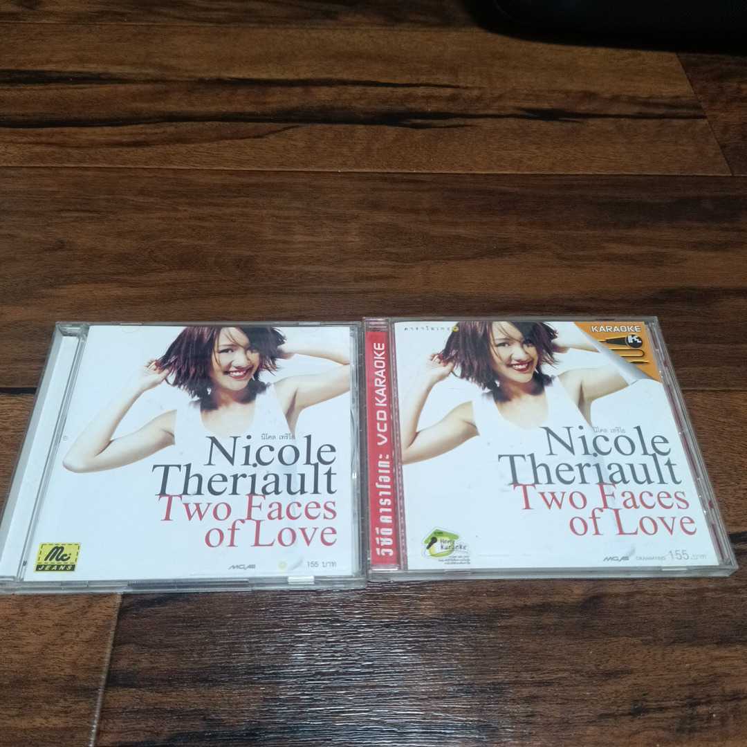 タイ　Nicole theriault / Two faces of love CD+VCD_画像1