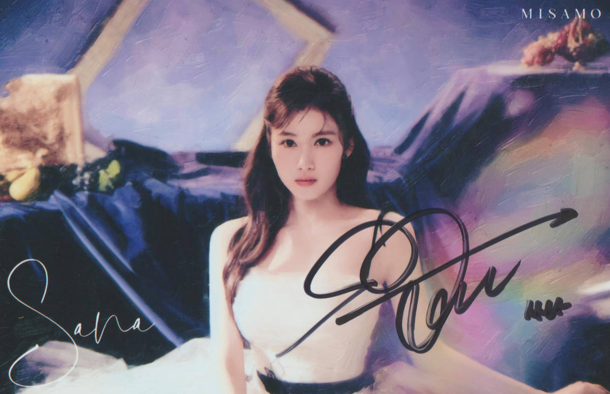 Twice Misamo サナ Sana 湊﨑紗夏 直筆 サイン写真 10cm*15cm 1 Twice Misamo サナ Sana 湊﨑紗夏 直筆 サイン写真 10cm*15cm 1