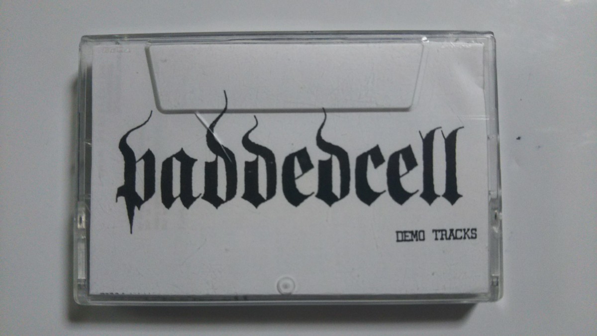 paddedcell『DEMO TRACKS』デモテープ ジャパメタ ヘヴィメタル スラッシュメタル インディーズ_画像1