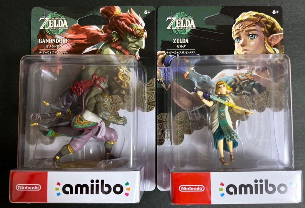 amiibo（アミーボ）2点セット ゼルダの伝説 ガノンドロフ＆ゼルダ