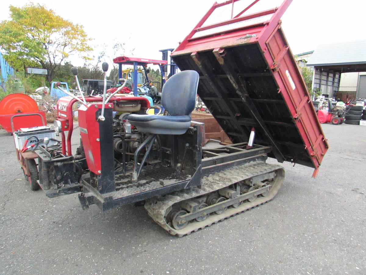 サンワ運搬車　ホープマン　ウインチ　油圧ダンプ セル付き_画像4