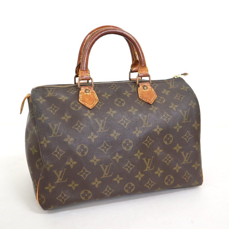 【LOUIS VUITTON】ルイヴィトン スピーディ30 モノグラム ブラウン M41526/ハンドバッグ/ミニボストンバッグ/2j1962_画像1