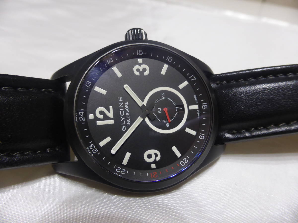 GLYCINE☆グリシン/グライシン インクルソーレ 限定 自動巻 メンズ