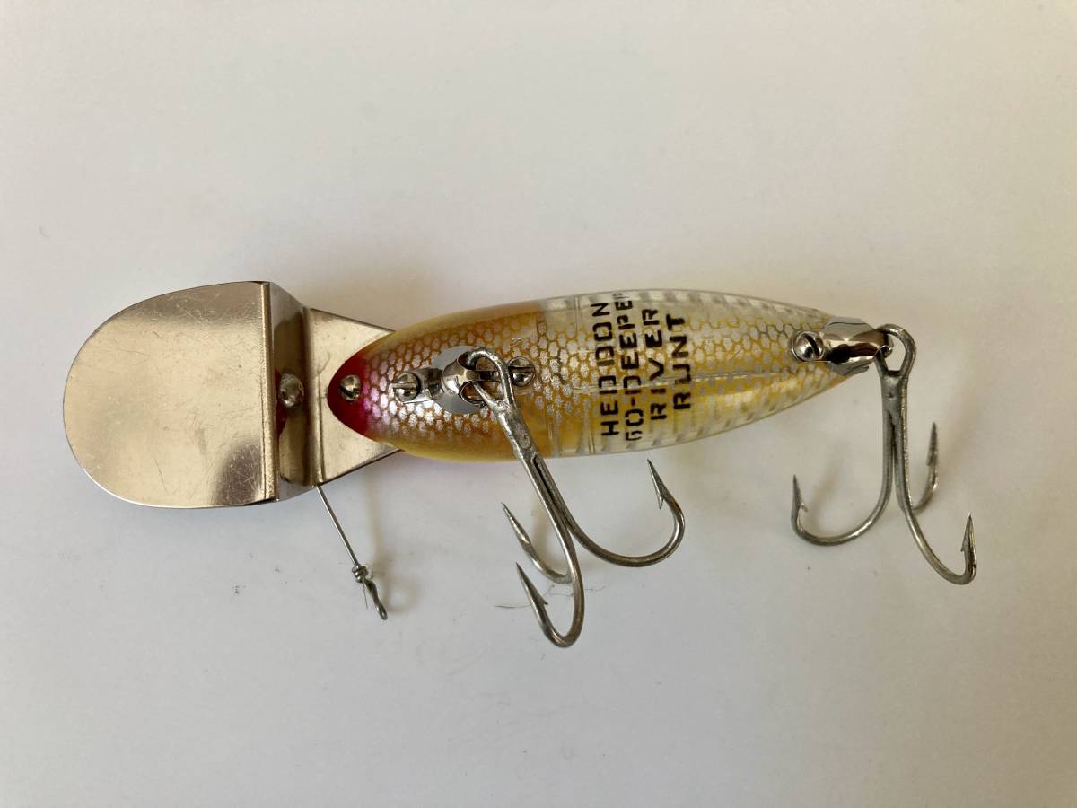 OLD HEDDON GO-DEEPER RIVER RUNT へドン リバーラント 美品 クランクベイト オールドへドン_画像7