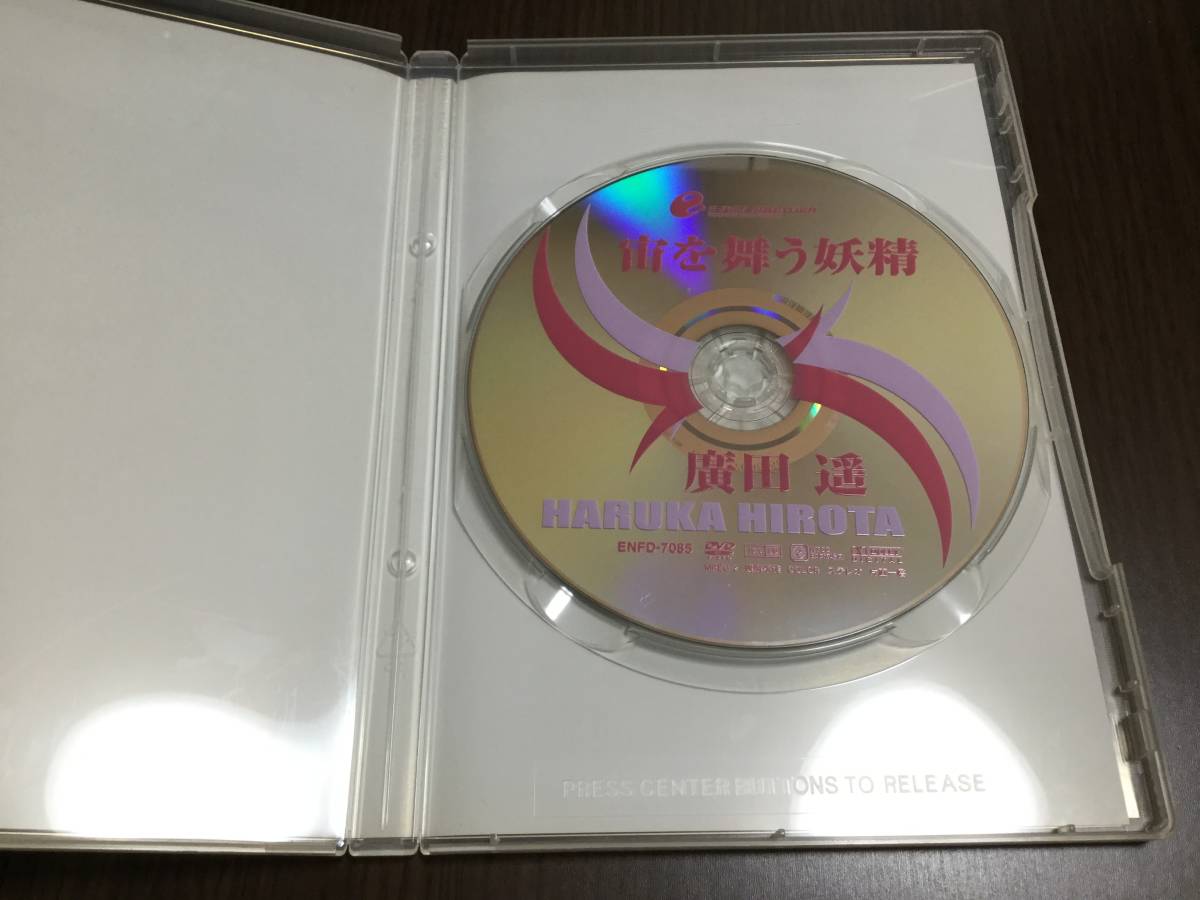 ◆再生面キズ少 レーベル面キズ汚れ多め 動作OK セル版◆廣田遥 宙を舞う妖精 DVD 国内正規品 イーネットフロンティア トランポリン選手_画像2