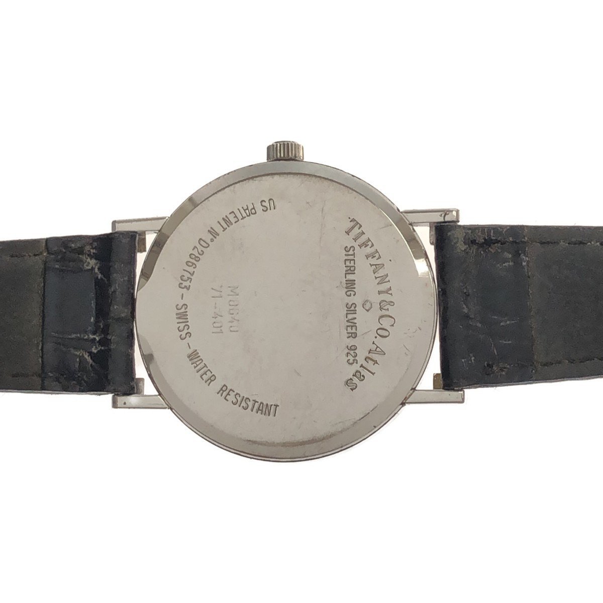 質屋 腕時計 ティファニー TIFFANY & Co アトラス M0640 ローマン文字ベゼル 925 クォーツ M195 みいち質店の画像3