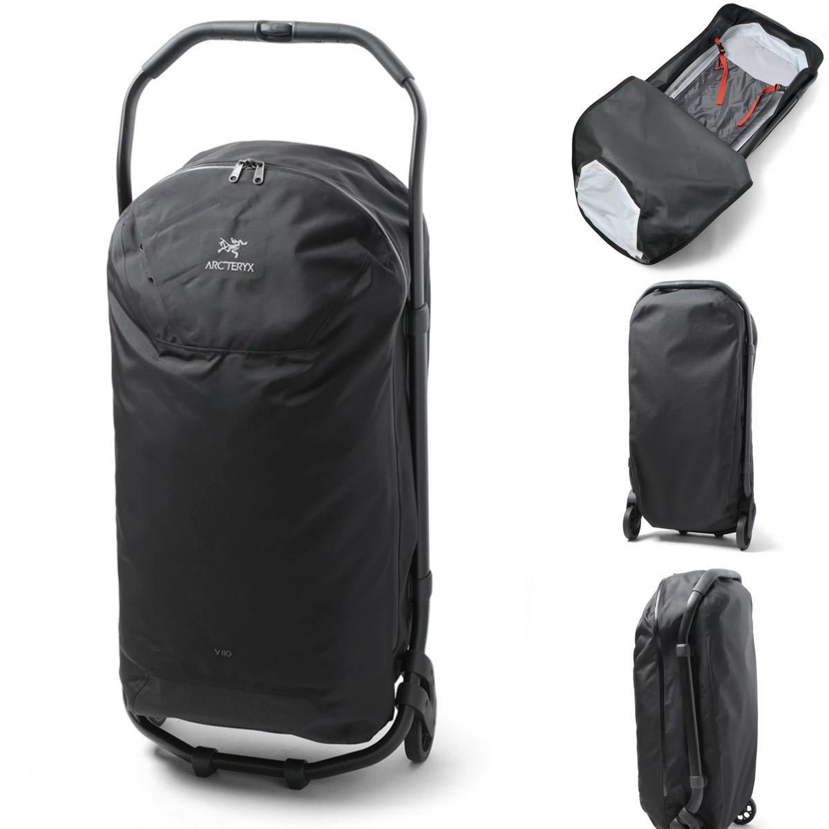 入手困難★V110RollingDuffle　ARC`TERYX（アークテリクス）ローリングダッフルV110-Black★未使用品お譲りします。_運搬が楽そうです