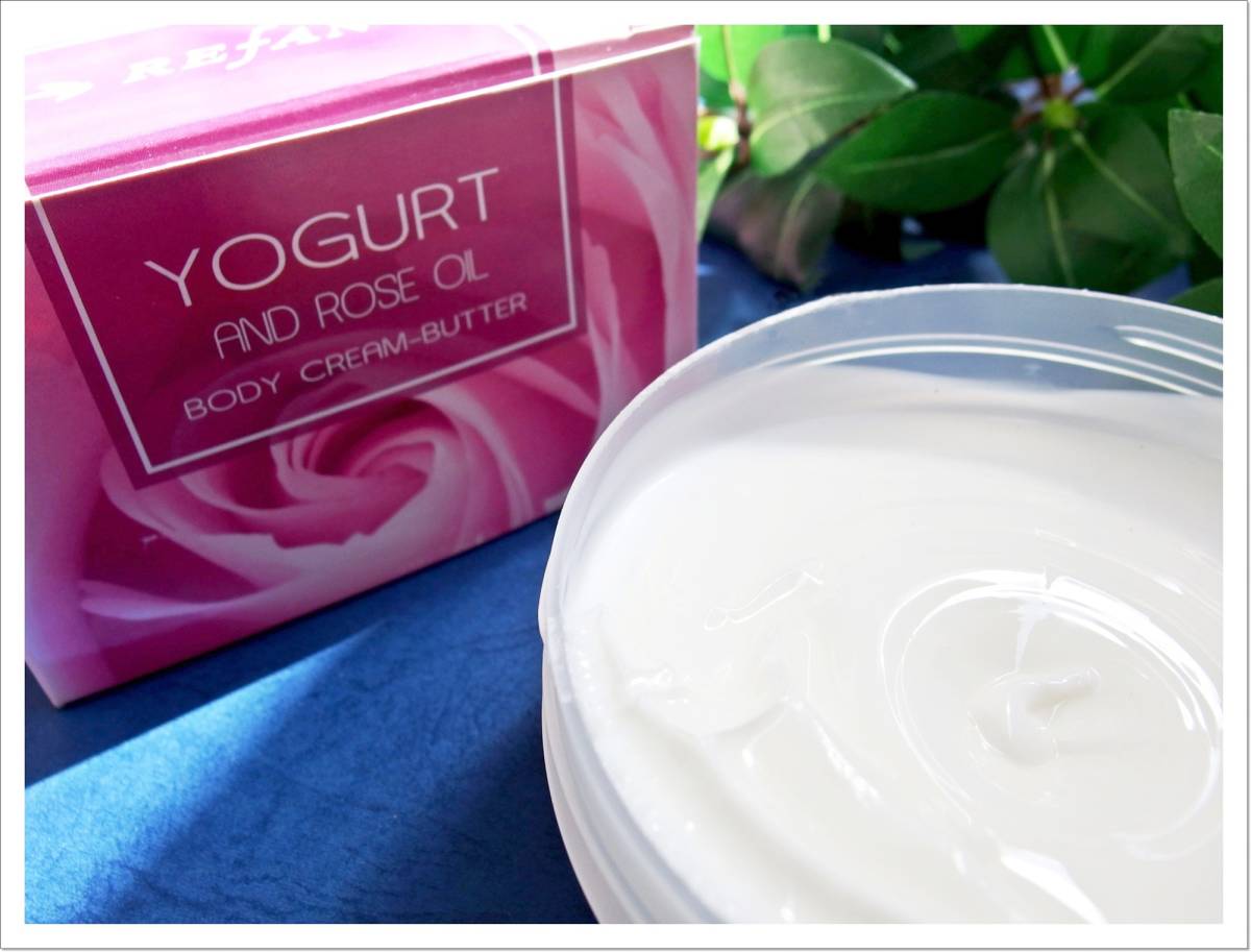 ** 2 piece set . profit! BVLGARY aREFAN company manufactured body cream butter ( yoghurt & rose oil ) **