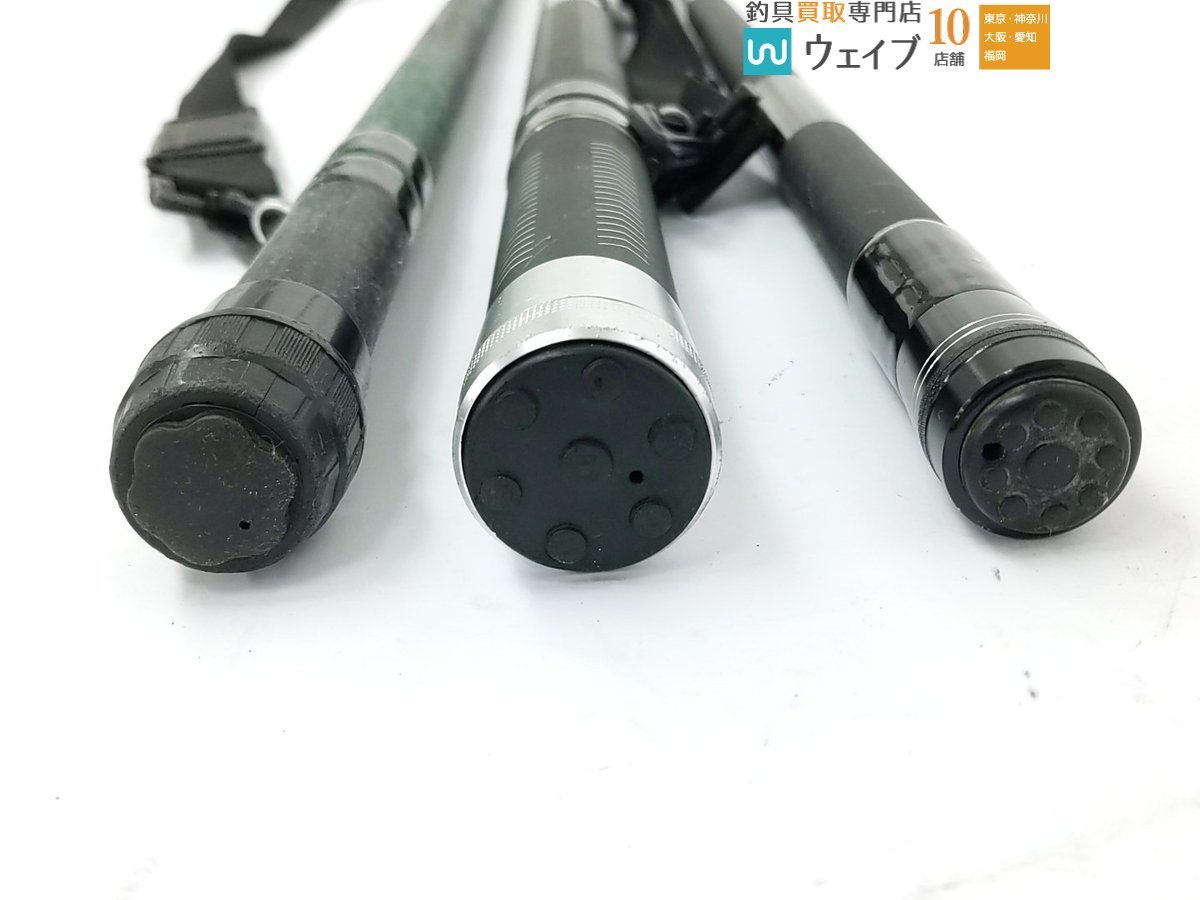 ダイワ PRO磯 玉網 50-270 V、SPAN磯 小継玉網 540、αキング サイボーグ 磯玉網 540 計3本 セット_120A437973 (7).JPG